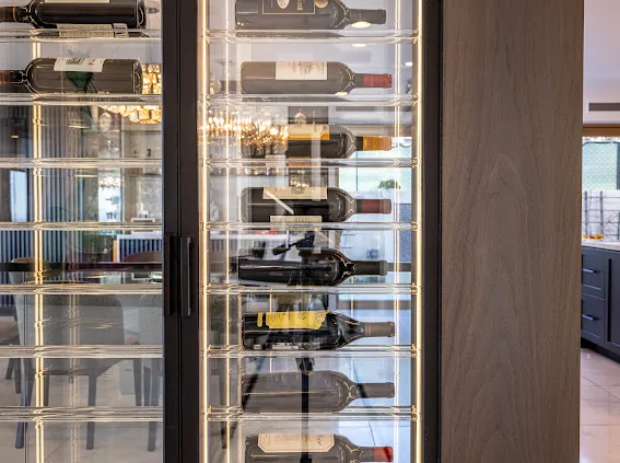 View 5 - The Brentwood Modern Floating Cellar