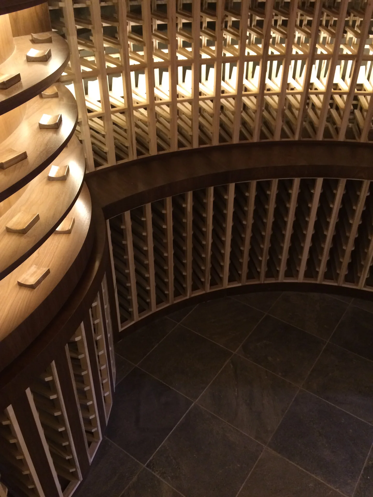 View 5 - The Castle Pines Curved Timber Cellar