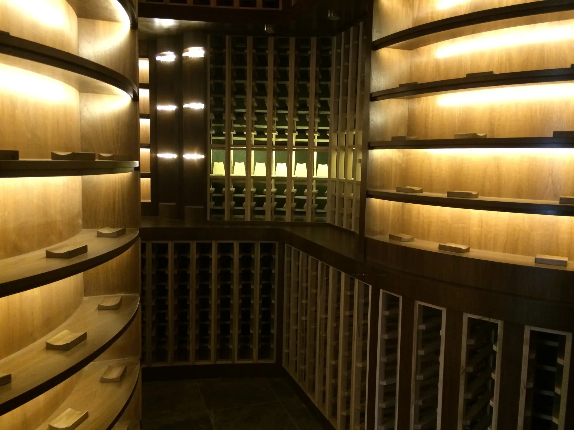 View 8 - The Castle Pines Curved Timber Cellar